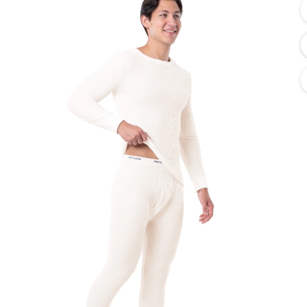 Fruit of Loom Men’s Thermal Waffle Baselayer Underwear Pants